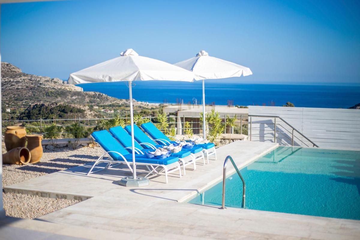 Afantou Villa Sleeps 8 With Pool And Air Con Exteriér fotografie